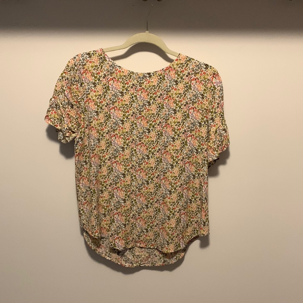 Loft floral blouse